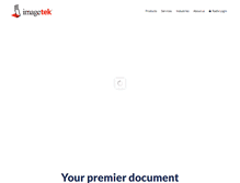 Tablet Screenshot of imagetek-inc.com